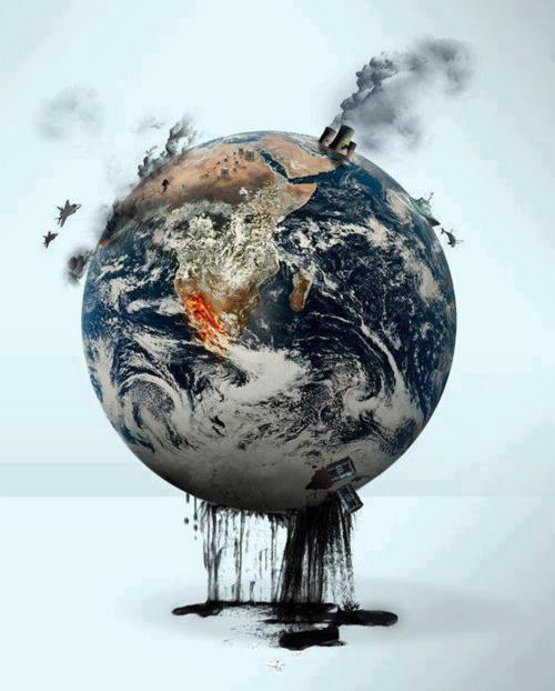 A Terra poluída | Milenar - Construindo um novo Amanhã